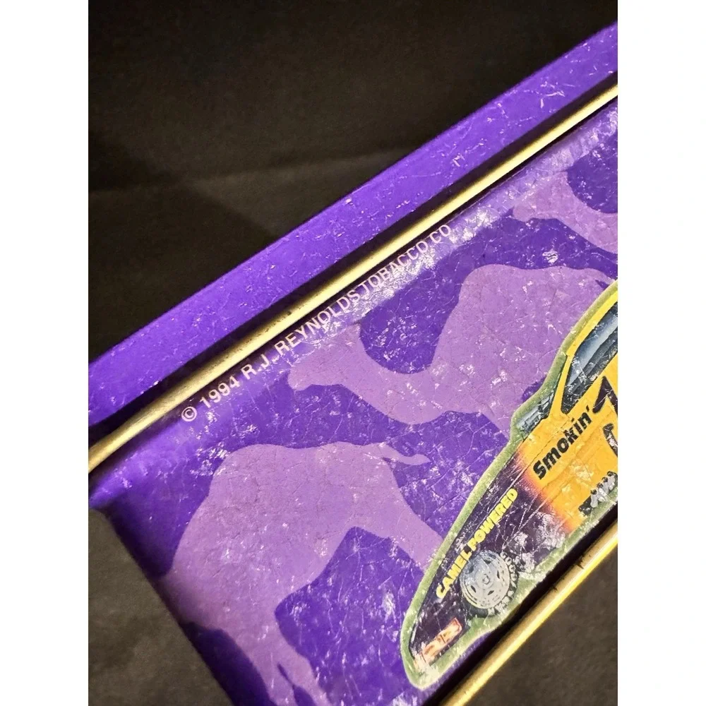 Vintage 1994 Smokin Joe's Racing Camel Tin Sealed Matches NASCAR Promo Lot